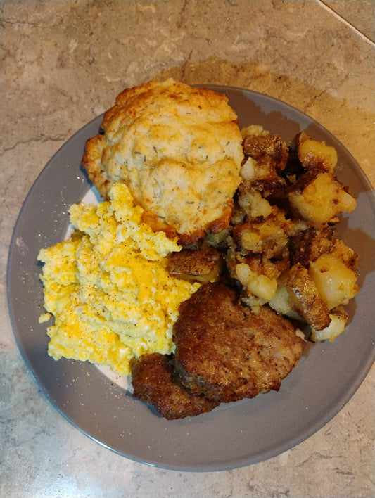 Breakfast plate