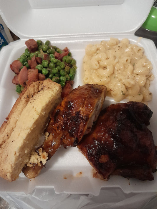 BBQ Chicken Plate